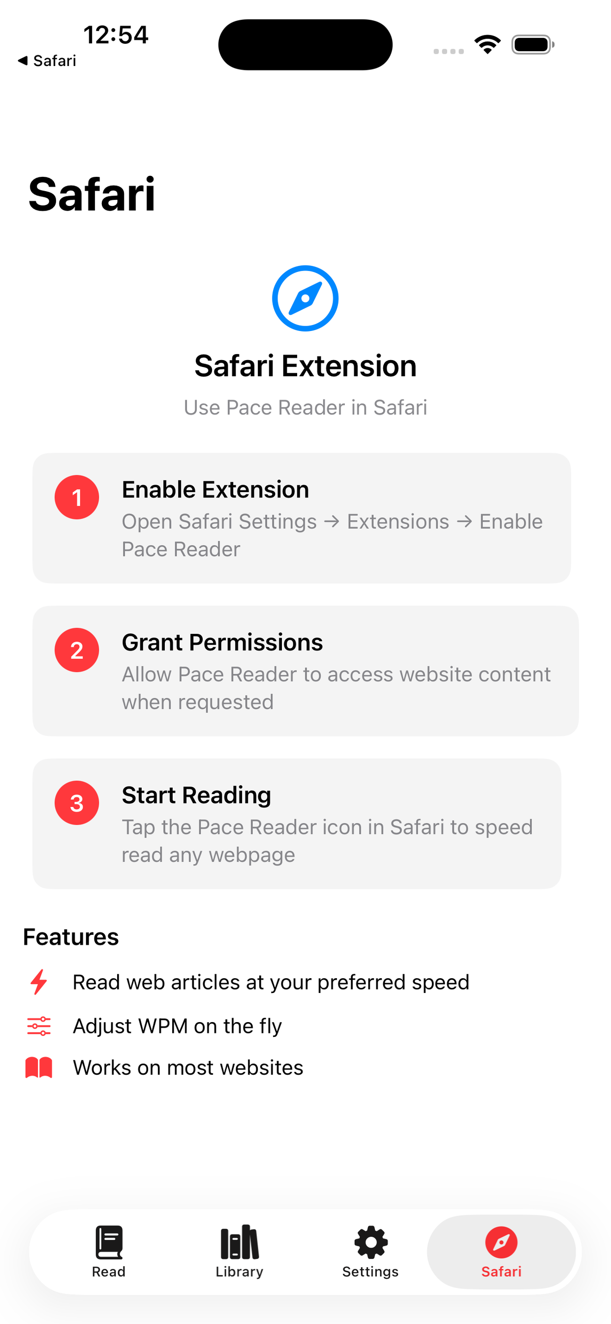 Pace Reader screenshot 8